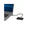 Hub USB Port Designs 900147 USB Type-C 5000 Mbit/s Negro