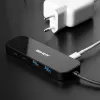 Lindy 43334 hub USB 3.2 Gen 1 Type-C, 4 puertos