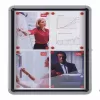 Nobo Premium Plus Tablón exterior magnético con cierre 4xA4