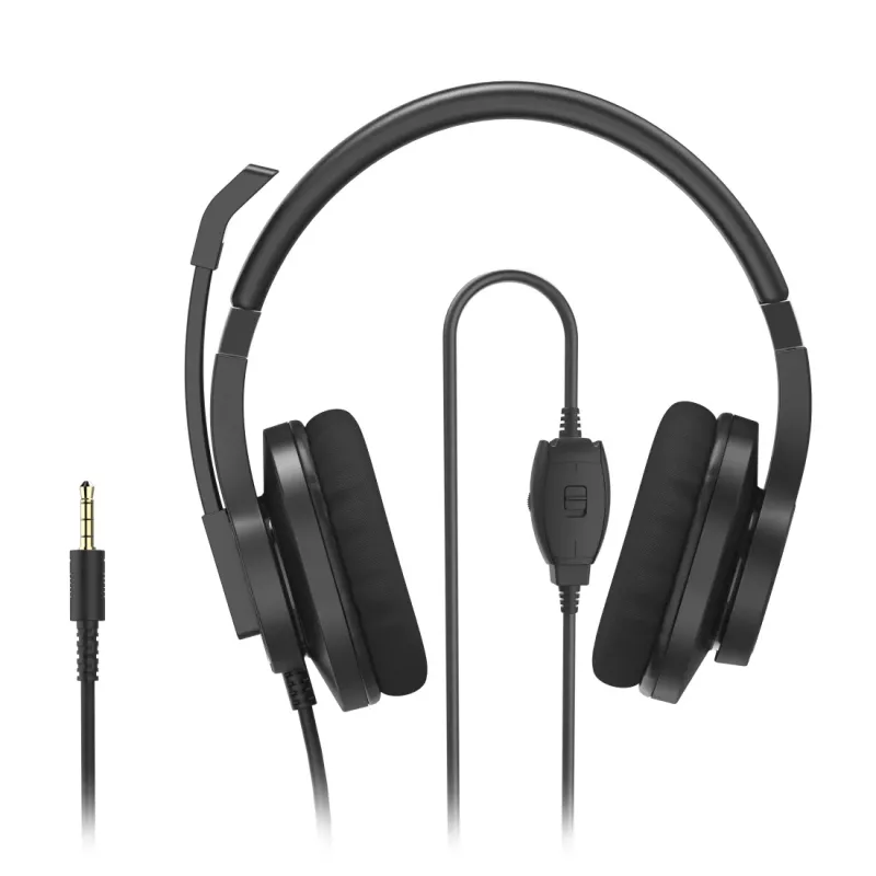 Hama HS-P350 V2 Auriculares con cable Diadema Oficina/Callcenter Negro