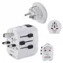 Hama World Travel Pro Light Fuente de alimentación USB Universal Blanco