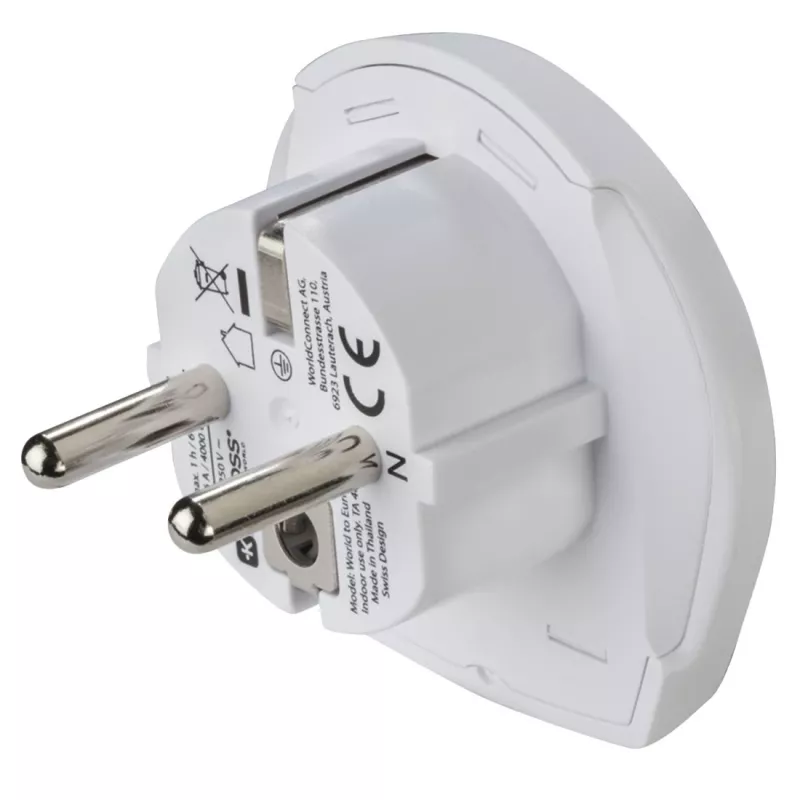 Hama World Travel Pro Light Fuente de alimentación USB Universal Blanco