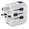 Hama World Travel Pro Light Fuente de alimentación USB Universal Blanco