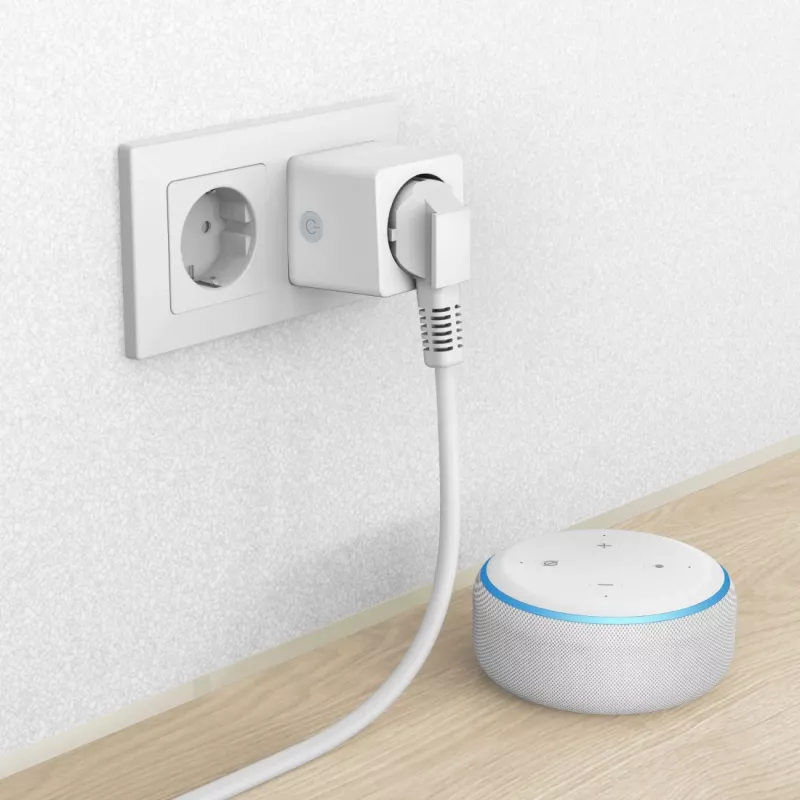 Hama Mini enchufe inteligente WiFi 00176573, 16 A, 3680 W, blanco