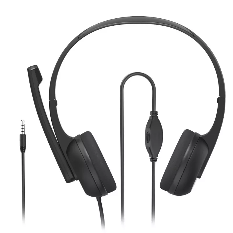 Hama HS-P150 V2 Auriculares con cable Diadema Oficina/Callcenter Negro