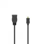 Hama 00205168 Cable HDMI 0,1 m HDMI tipo D (Micro) HDMI tipo A (Estándar) Negro