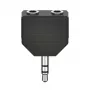 Hama 00205191 Adaptador de cable 3,5 mm 2 x 3,5 mm Negro
