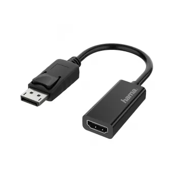 Hama 00200335 Adaptador de cable de vídeo DisplayPort HDMI Negro