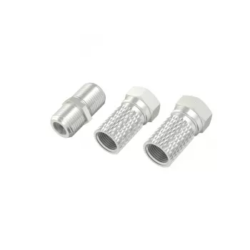 Hama 00205203 Conector coaxial F-Type 3 uds.