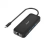 Hama 00300080 Hub de interfaces USB Type-C 5000 Mbit/s Negro
