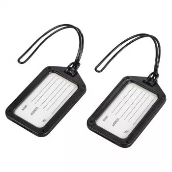 Hama Etiqueta de equipaje Negro