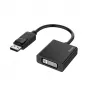 Hama 00200336 Adaptador de cable de vídeo DisplayPort DVI-I Negro