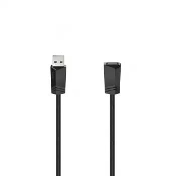 Hama 00200619 Cable USB USB 2.0 1,5 m USB A Negro