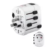 Hama World Travel Pro Adaptador de corriente universal Blanco