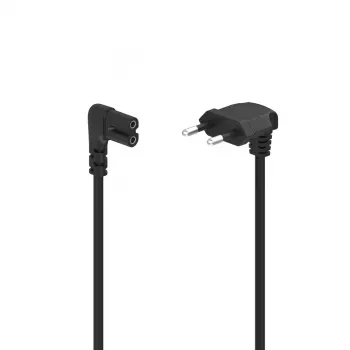 Hama 00223284 Cable de alimentación Negro 3 m Conector hembra C7