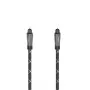 Cable de audio Hama 00205139 1,5m TOSLINK conector macho a conector macho Negro