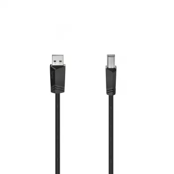 Hama 00200603 Cable USB USB 2.0 3 m USB A USB B Negro