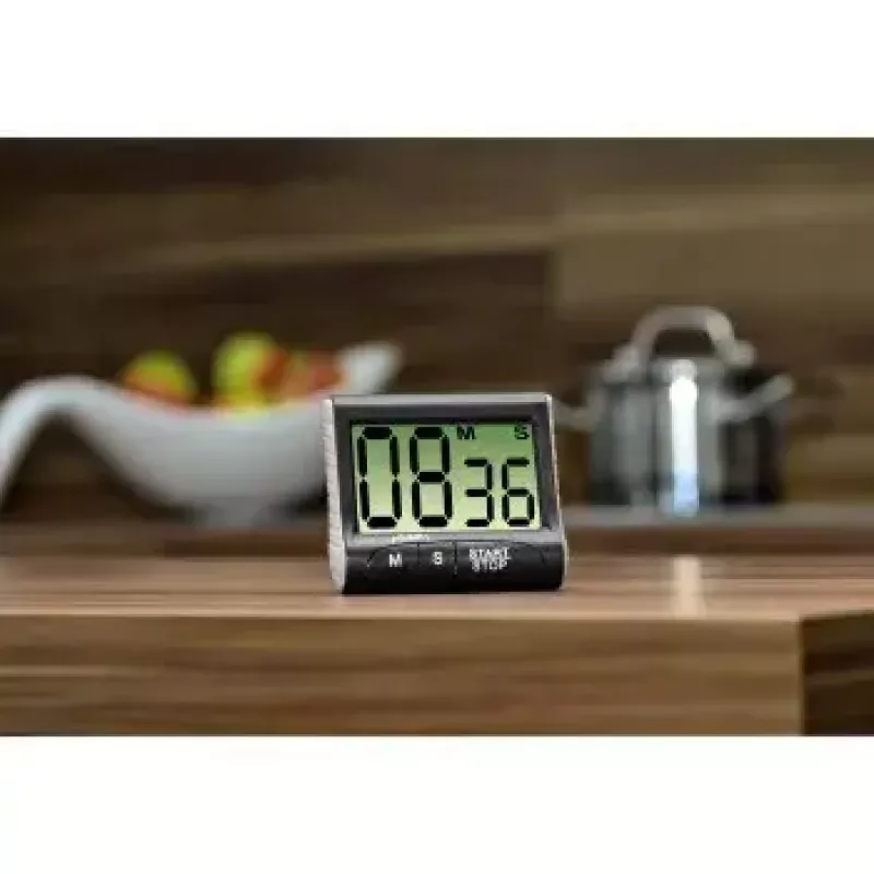 Temporizador de cuenta atrás Xavax Countdown Negro 95304