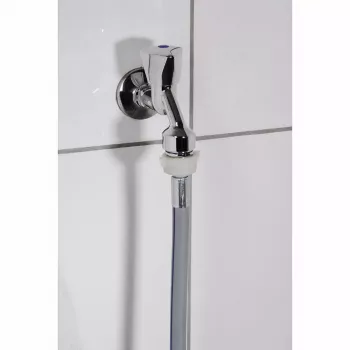 Mangueras de entrada y salida Xavax 00111833 para lavavajillas, gris, PVC/Nylon, 1500 mm, 1 ud.