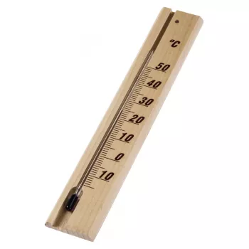 Hama 00186401 Termómetro ambiente Termómetro ambiente mecánico Interior Madera