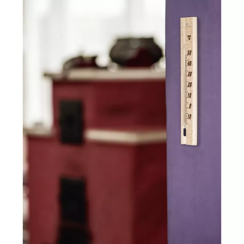 Hama 00186401 Termómetro ambiente Termómetro ambiente mecánico Interior Madera