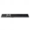 Satechi X3 Full-size (100%) Teclado Bluetooth QWERTY Inglés – Negro/Gris