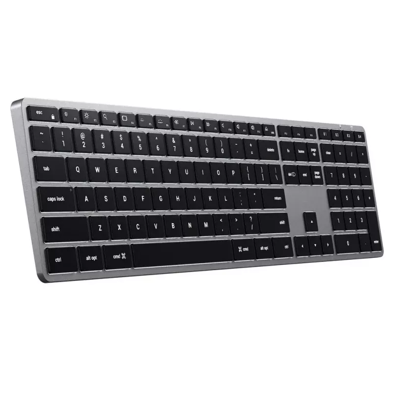 Satechi X3 Full-size (100%) Teclado Bluetooth QWERTY Inglés – Negro/Gris