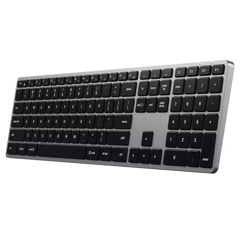 Satechi X3 Full-size (100%) Teclado Bluetooth QWERTY Inglés – Negro/Gris