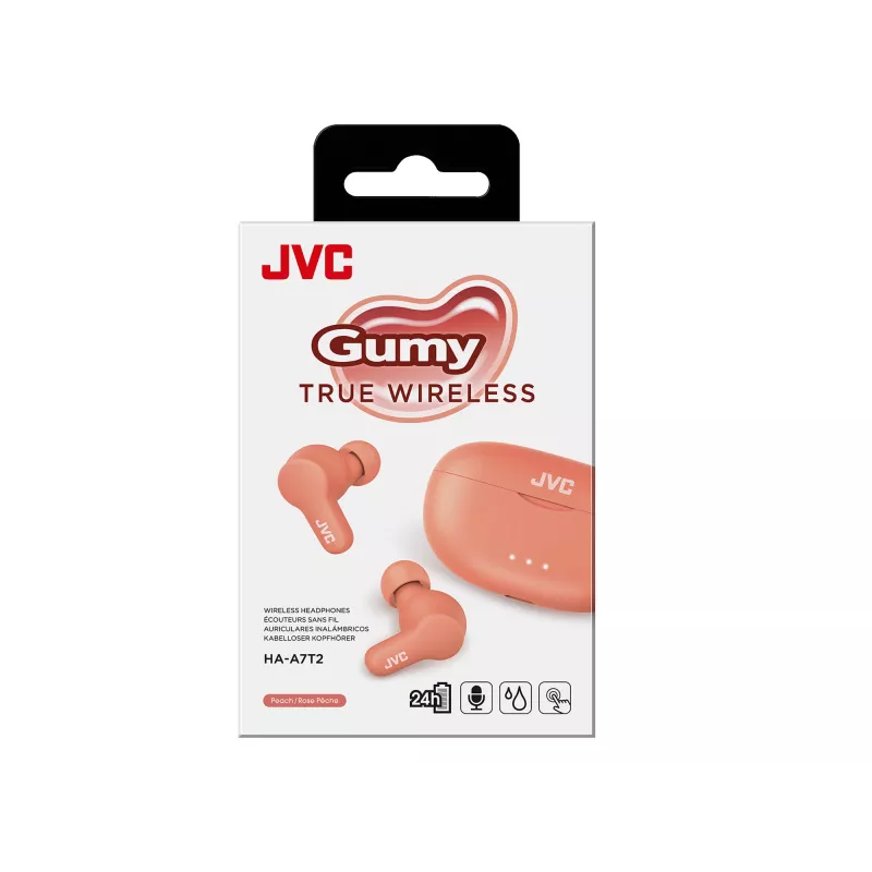 Auriculares JVC Gumy TWS Stix Rosa