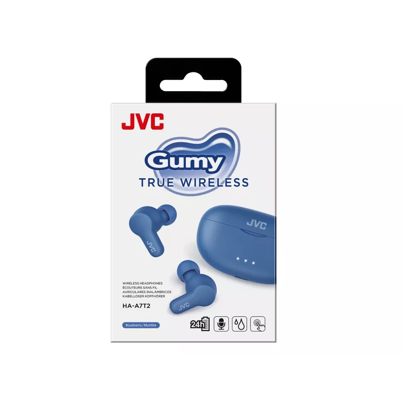 Auriculares JVC Gumy TWS Stix Azul