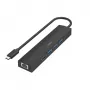 Hama 00200144 hub de interfaz USB 3.2 Gen 1 (3.1 Gen 1) Type-C 5000 Mbit/s Negro