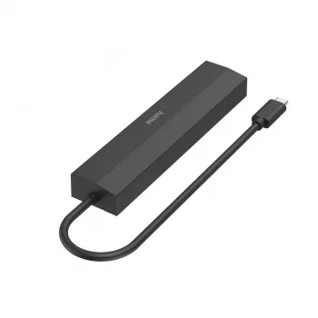 Hama 00200144 hub de interfaz USB 3.2 Gen 1 (3.1 Gen 1) Type-C 5000 Mbit/s Negro