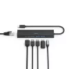 Hama 00200144 hub de interfaz USB 3.2 Gen 1 (3.1 Gen 1) Type-C 5000 Mbit/s Negro
