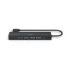 Hama 00200144 hub de interfaz USB 3.2 Gen 1 (3.1 Gen 1) Type-C 5000 Mbit/s Negro