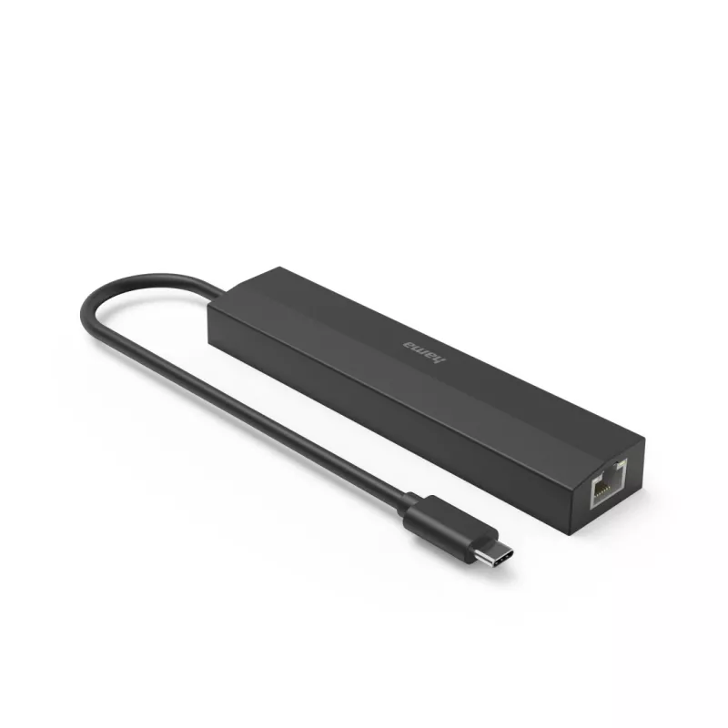 Hama 00200144 hub de interfaz USB 3.2 Gen 1 (3.1 Gen 1) Type-C 5000 Mbit/s Negro