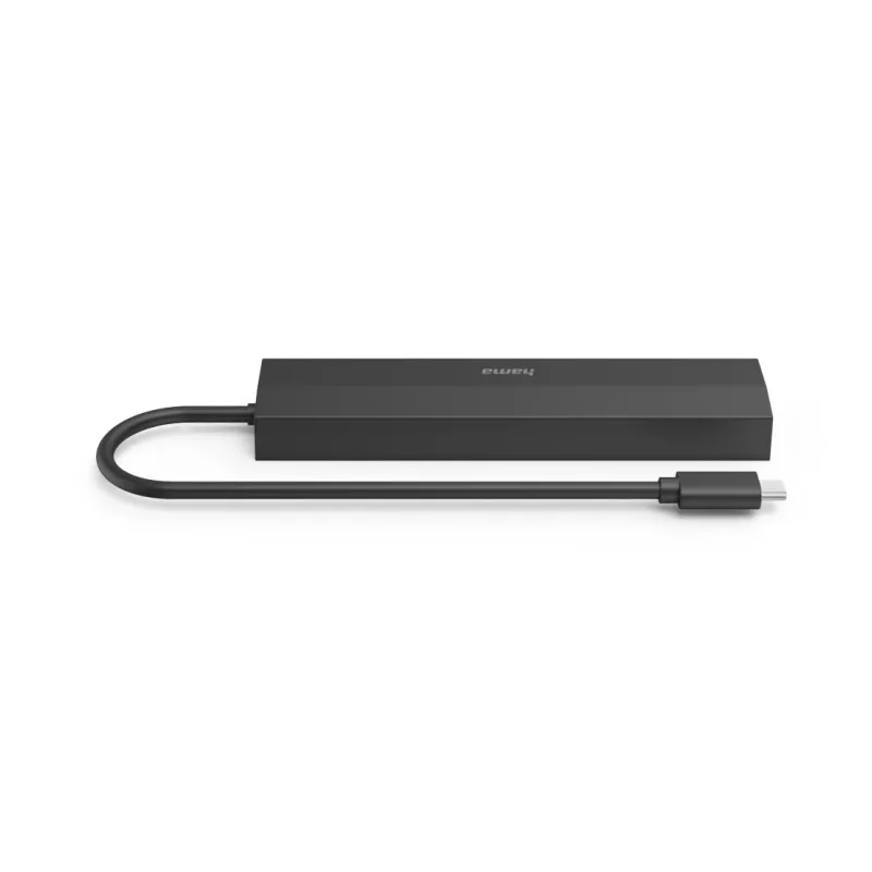 Hama 00200144 hub de interfaz USB 3.2 Gen 1 (3.1 Gen 1) Type-C 5000 Mbit/s Negro