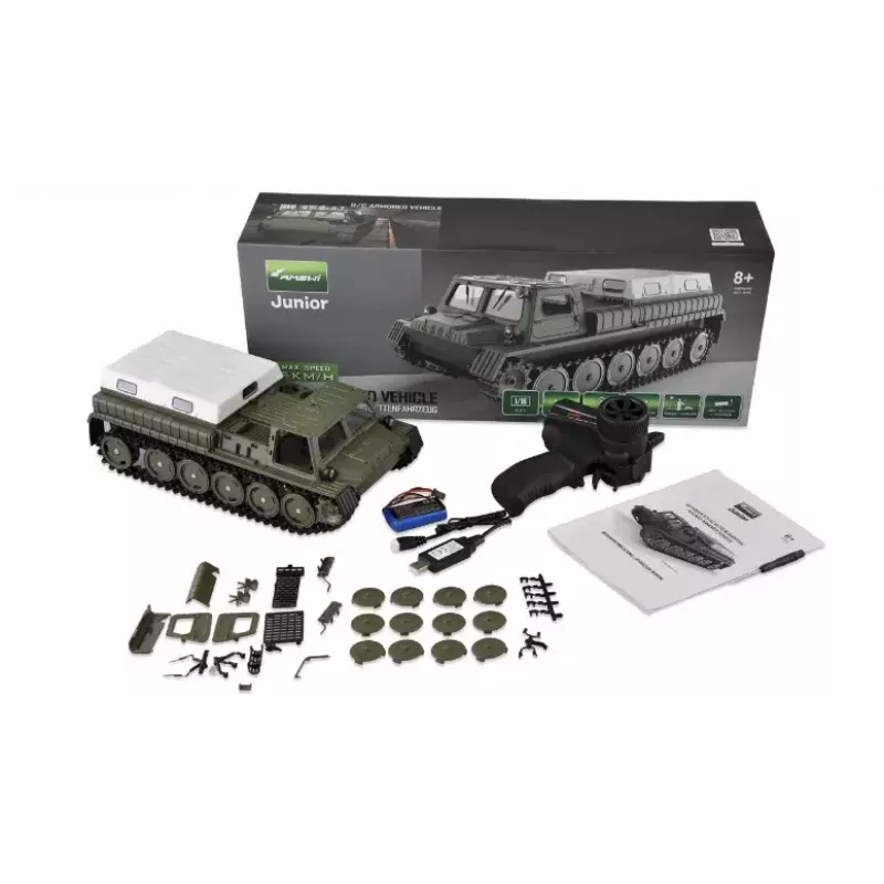 Camión militar Amewi 22617 motor eléctrico 1:16 para niños a partir de 8 años