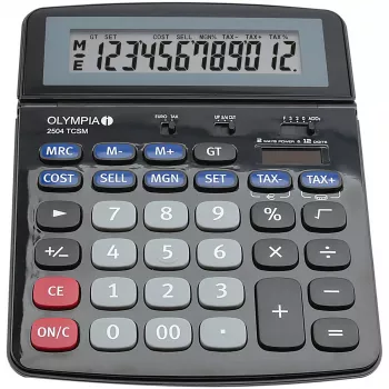 Calculadora financiera Olympia 2504 sobremesa