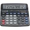 Calculadora básica Olympia 2502 sobremesa negra azul gris