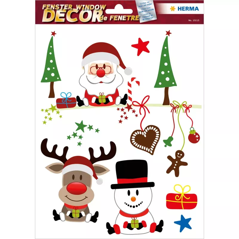 Pegatinas decorativas HERMA 15548 multicolor removibles 75 uds.
