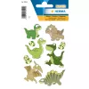 Pegatinas decorativas HERMA 15512 multicolor dinosaurios 9 uds.