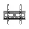 Manhattan 462259 Ultra Slim Fixed soporte de pared fijo para TV y monitor para pantallas planas y curvas, 23-43 pulgadas, máx. 45 kg, perfil de 27 mm, acero, negro