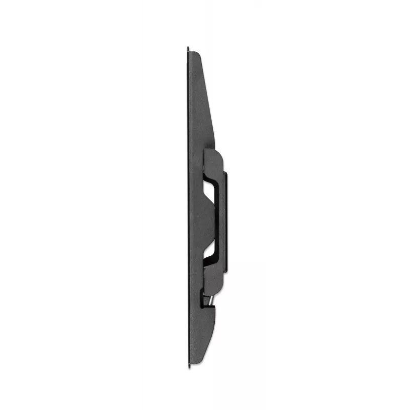 Manhattan 462259 Ultra Slim Fixed soporte de pared fijo para TV y monitor para pantallas planas y curvas, 23-43 pulgadas, máx. 45 kg, perfil de 27 mm, acero, negro