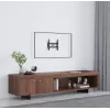 Manhattan 462259 Ultra Slim Fixed soporte de pared fijo para TV y monitor para pantallas planas y curvas, 23-43 pulgadas, máx. 45 kg, perfil de 27 mm, acero, negro