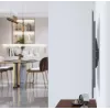 Manhattan 462259 Ultra Slim Fixed soporte de pared fijo para TV y monitor para pantallas planas y curvas, 23-43 pulgadas, máx. 45 kg, perfil de 27 mm, acero, negro