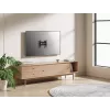 Manhattan 462259 Ultra Slim Fixed soporte de pared fijo para TV y monitor para pantallas planas y curvas, 23-43 pulgadas, máx. 45 kg, perfil de 27 mm, acero, negro