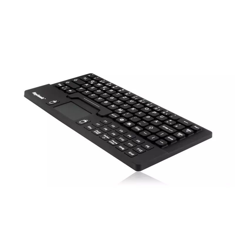 KeySonic KSK-5031IN (DE) Teclado universal USB QWERTZ alemán negro
