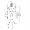 Equip Soporte de pared para TV orientable de 23