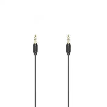 Cable de audio Hama 00205118 1,5 m 3,5 mm conector macho a conector macho negro