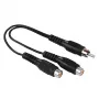 Hama 00205183 Cable de audio cinch 2 x cinch negro